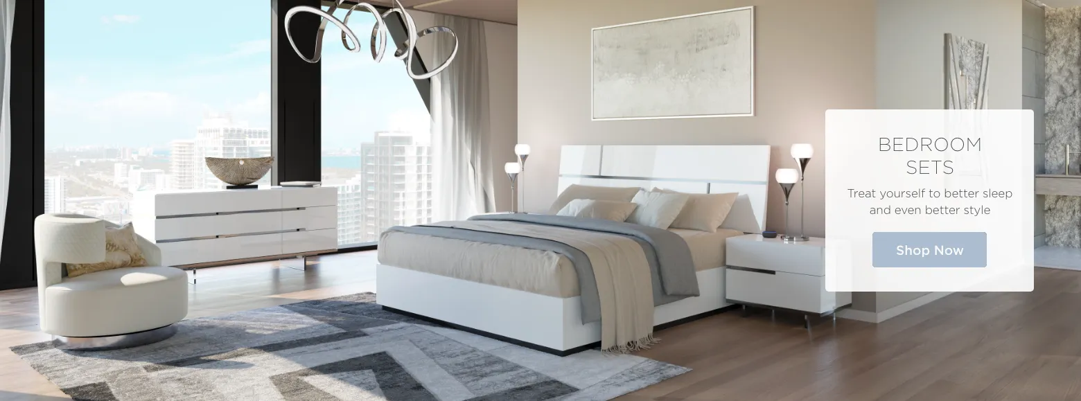 Bedroom Sets. Treat yourself to better sleep and even better style. Shop Now